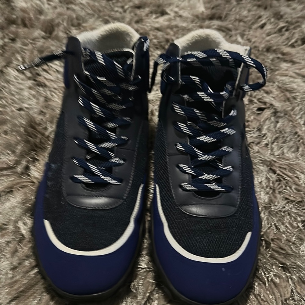 Chanel 19C Leather Lyrca Neoprene Lace High top sneaker 2019 collection